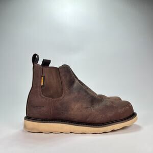 DEWALT Albany Flex Nano Brown Composite Toe Safety Work Boots Men’s Size 10.5W